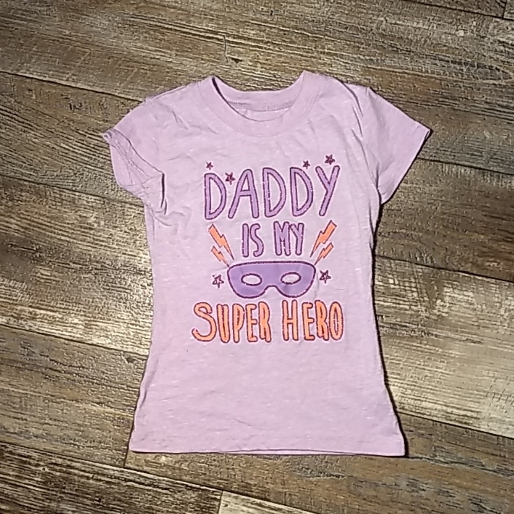 "Daddy is my Super Hero" T-Shirt - Picture 1 of 2